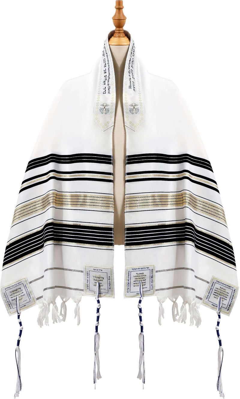 Grafted IN - Messianic Christian Prayer Shawl/Tallit Prayer Shawl - Creation and Restoration Talit