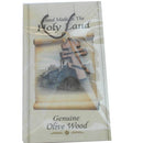 Russian Orthodox Cross olive wood necklace, necklace is 60cm long - 23.5 inches )