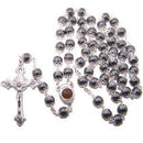 Hematite Beads Mother Queen Rosary with Soil (53 cm or 21")