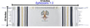 Holy Land Market Grafted IN - Messianic Christian Prayer Shawl/Tallit Prayer Shawl - Creation and Restoration Talit