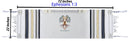 Holy Land Market Grafted IN - Messianic Christian Prayer Shawl/Tallit Prayer Shawl - Creation and Restoration Talit