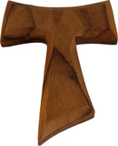 Holy Land Market Small 2 Inch Wall Hanging Olive Wood Cross