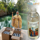 Holy Land Market Certified Design Sealed Water Bottle - Authentic Jordan River Water for Baptism - Premium Holy Water Bottle - Sacred Holy Water for Spiritual Use