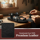 Holy Land Market Men/Women Biblical Jesus Leather Sandals/Slides From Jerusalem(Jesus - Style I)