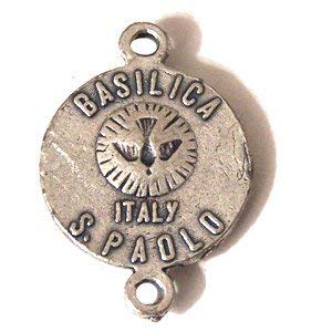 Saint Paul Basilica medal - Pewter (1.5cm-0.6" in diameter)