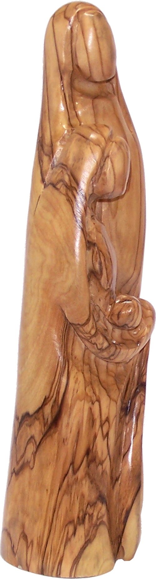 Holy Land Market Olive Wood Holy Family Statue (9.6 Inches)