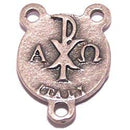 St. Theresa of Lisieux - resined center - Pewter (1.4 cm - 0.55")