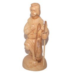 Olive Wood Deluxe Nativity Set (12 Pieces Set)