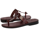 Sandalias/Deslizadores de Cuero de Jesús Bíblico para Hombres/Mujeres del Mercado de Tierra Santa Desde Jerusalén (Campo del Pastor IV)