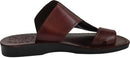 Sandalias/Deslizadores de Cuero de Jesús Bíblico para Hombres/Mujeres del Mercado de Tierra Santa Desde Jerusalén (Estilo Phillip I)