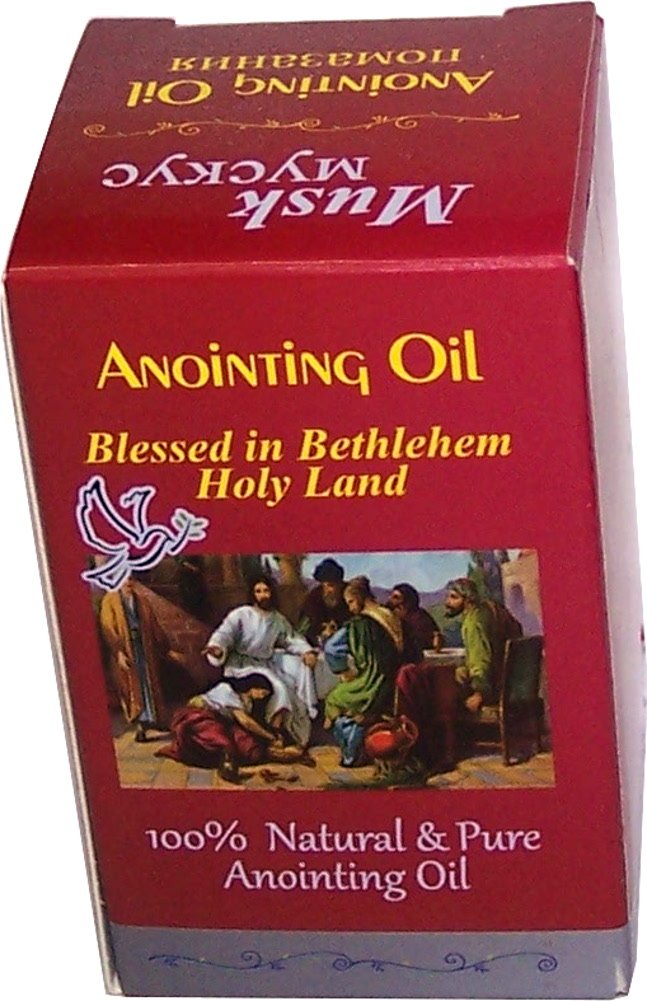 from The Holy Land Anointing Oil - 10ml (.34 fl. oz.)