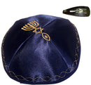 El Tallit con Kippah - Manto (Mantn) de oracin mesinico - Talit con versculos dela Biblia/esquinas espaolas