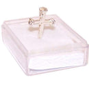 3 Nails of our Lord Silver Cross pendant - Small ( 2 cm OR 0.8 inch ) chain not included