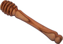 Organic all Natural handcrafted olive wood honey dipper - 2 pieces (length 6") - Asfour Outlet Trademark