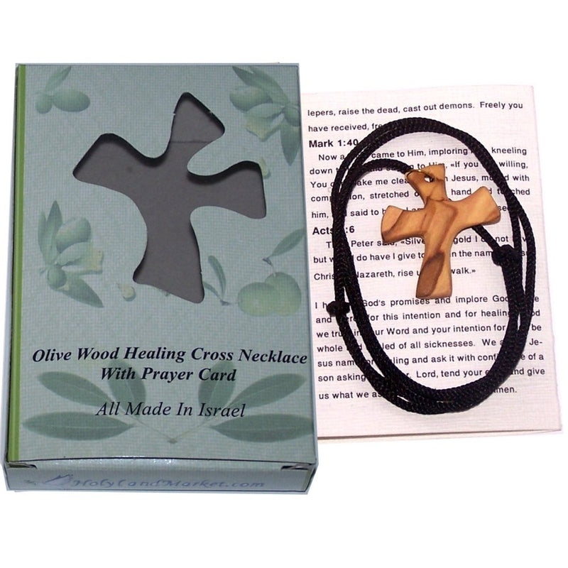 The Gorgeous Healing Cross Pendant - with expandable Necklace and gift box and prayers