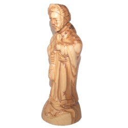 Olive Wood Deluxe Nativity Set (12 Pieces Set)