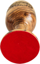 Holy Land Market Goblet - Chalice Carved with Last Supper - Dark Olive Wood (8.5 Inches Large) - Deep (4.5 Ounces Capacity Capacity)