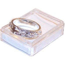 Sterling Silver Finger Rosary Ring (925 Sterling Silver - Glossed - many sizes) - American Standard ring Sizes are liste