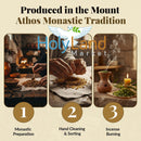 Mercado de Tierra Santa Incienso de Flores Trituradas y Selladas de La Tierra Santa - 90-110 Gramos (3.5 Onzas)