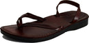 Holy Land Market Men/Women Biblical Jesus Leather Sandals/Slides From Jerusalem (Elizabeth Style)