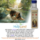 Holy Land Market Authentic Jordan River Holy Water Blessed by a Priest – Sacred Catholic Baptism Water for Prayer, Blessings & Spiritual Protection