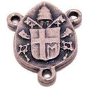 Miraculous medal center with Vatican seal - O.L. Grace - Pewter (1.6 cm-0.62")