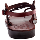 Holy Land Market Men/Women Biblical Jesus Leather Sandals/Slides From Jerusalem (Jesus Style IV)