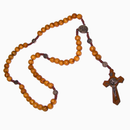 Rosary/Necklace with Velvet Bag