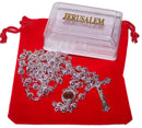 Rosary/Necklace with Velvet Bag