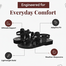 Holy Land Market Men/Women Biblical Jesus Leather Sandals/Slides From Jerusalem(Jesus - Style I)