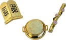 Holy Land Market Ark of The Covenant - Contents - Aaron Rod/Manna Vessel & Tablets