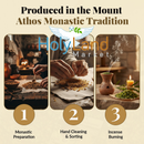 Mercado de Tierra Santa Incienso de Flores Trituradas y Selladas de La Tierra Santa - 90-110 Gramos (3.5 Onzas)