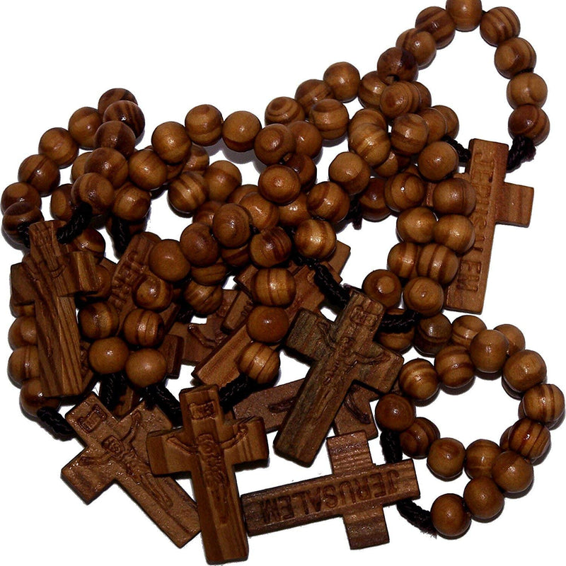 Rosary/Necklace with Velvet Bag