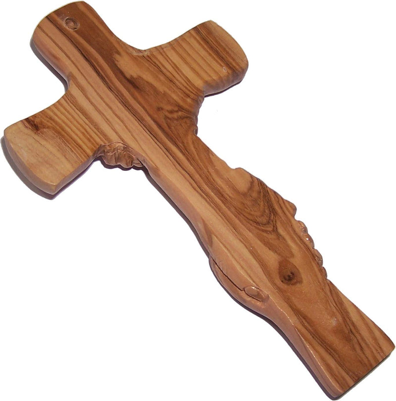 Holy Land Market Olive Wood Reconciliation Cross (19.5 cm OR 7.85 Inches)