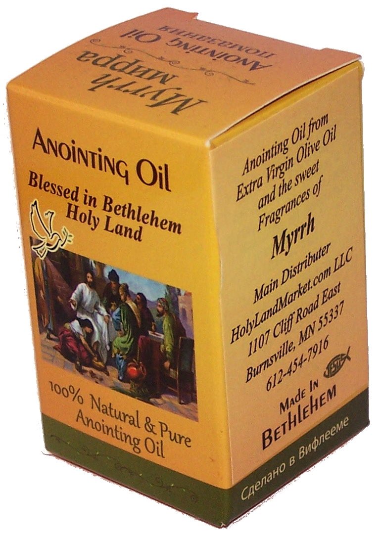 from The Holy Land Anointing Oil - 10ml (.34 fl. oz.)