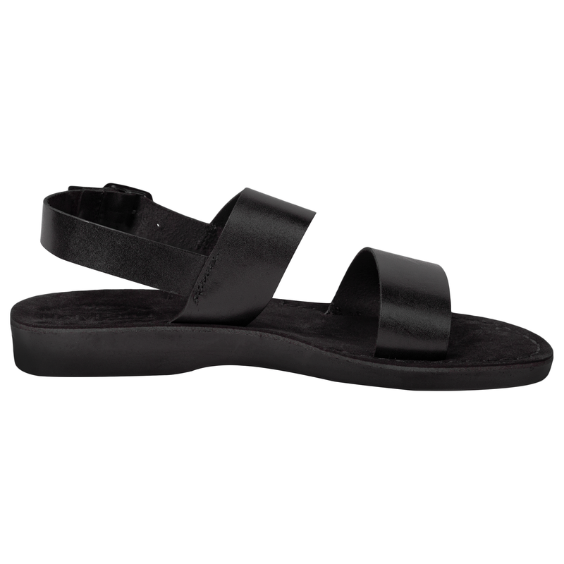 Holy Land Market Unisex Adults/Children Genuine Leather Biblical Sandals/Flip Flops/Slides/Slippers  (Jesus) Suede II