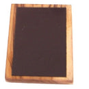 Holy Land Market Jerusalem Cross Magnet - Olive Wood (6x4 cm or 2.4x1.6 inches) - with Mother of Pearls Inlay/Certificate Included