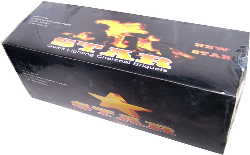 Instant Incense Charcoal from Jerusalem - comes from Greece for incense burning (one box - 20  Packets)