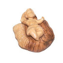 Juego de nacimiento de madera de olivo de lujo (conjunto de 12 piezas)