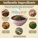 Mercado de Tierra Santa Incienso de Flores Trituradas y Selladas de La Tierra Santa - 90-110 Gramos (3.5 Onzas)