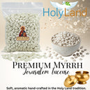 Incienso de Jerusalén - para Uso en la Iglesia o Personal, Calidad Premium del Monte Athos (Mirra, 1 oz)