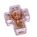 Holy Land Market Mini-Pearl Rosary - Very Delicate and Strong Made with Gold Plated Alpaka SIL.