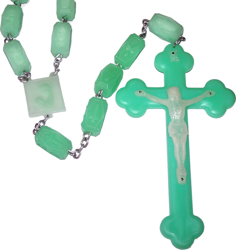 Phosphoric - Phosphorus Holy Rosary (160 cm or 63") Luminous - Light in The Dark Wall Rosary