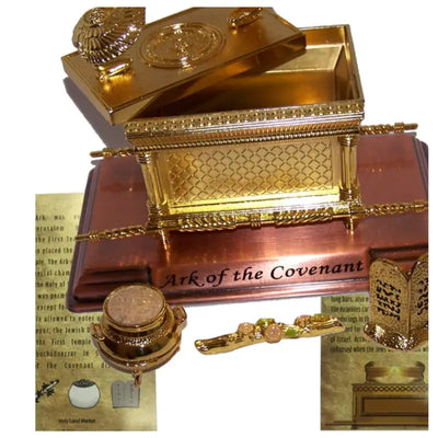 Holy Land Market The Ark of The Covenant Gold Plated