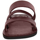 Holy Land Market Men/Women Biblical Jesus Leather Sandals/Slides From Jerusalem (Jesus - The Shepherd Style I)