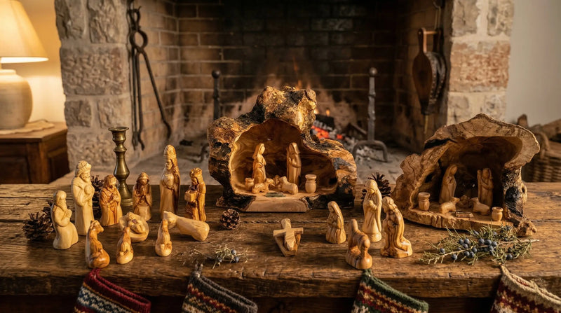 Olive Wood Nativity Sets and Figures