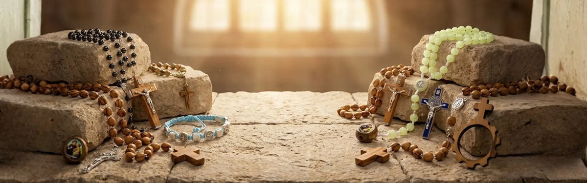 Holy Land handmade rosaries and pendants deepen daily prayer life