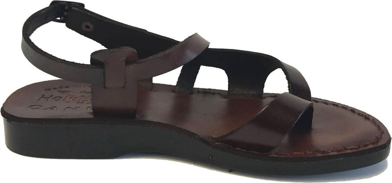 Holy Land Market Men/Women Biblical Jesus Leather Sandals/Slides From Jerusalem (Mary Magdalene Style I)