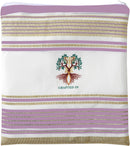 Holy Land Market Grafted IN - Messianic Christian Prayer Shawl/Tallit Prayer Shawl - Creation and Restoration Talit (Black)