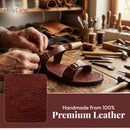 Sandalias/deslizadores de cuero bíblicas para hombres/mujeres de Jesús del Mercado de Tierra Santa desde Jerusalén (Estilo Jerusalén I)